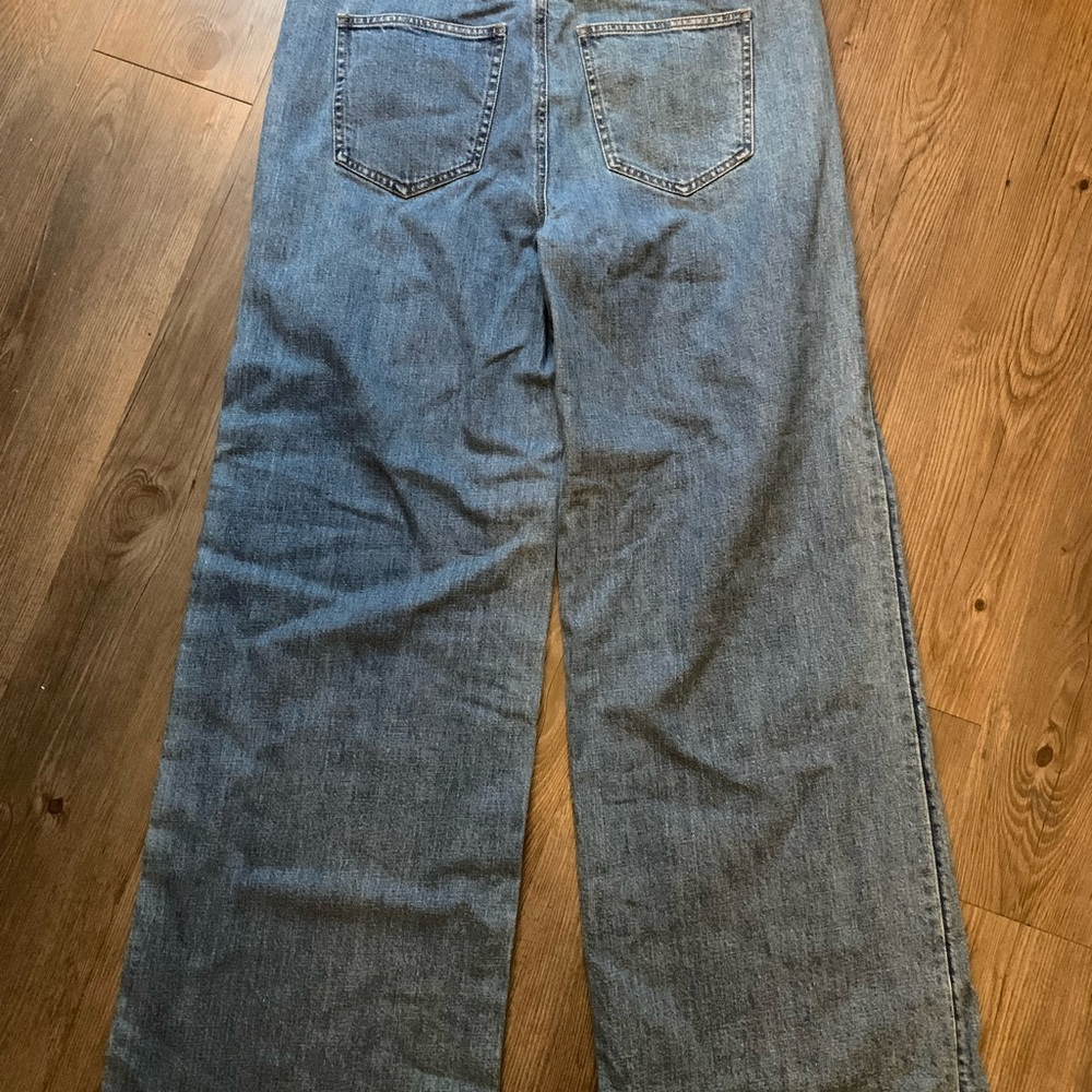 Ann Taylor Wide-Leg Denim Jeans - Picture 6 of 8